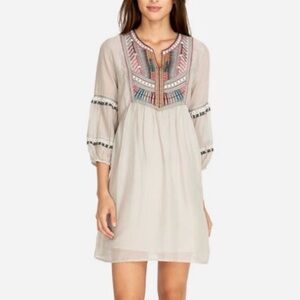 Johnny Was Gaia Paris Shift Dress Size Large NWT